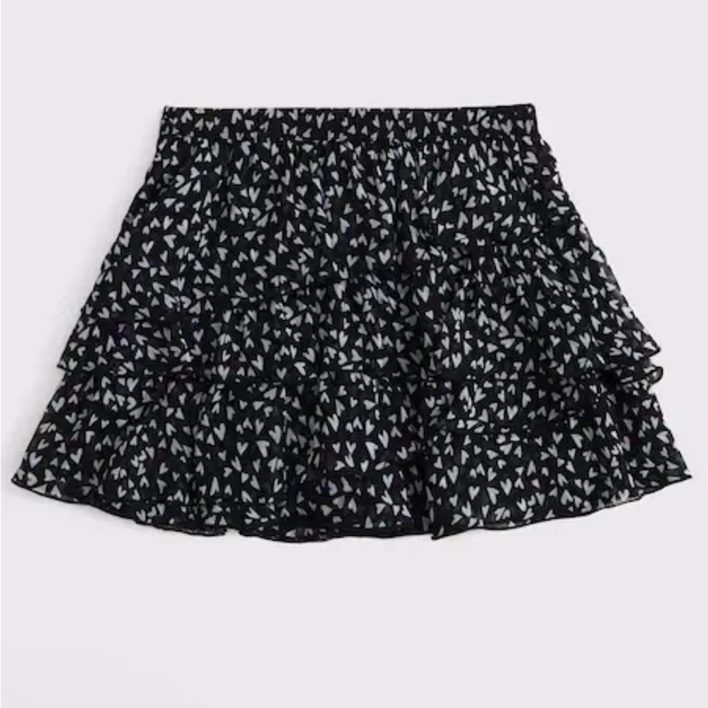 Abercrombie Kids Ruffle Rara Chiffon Mini Skirt size 9/10